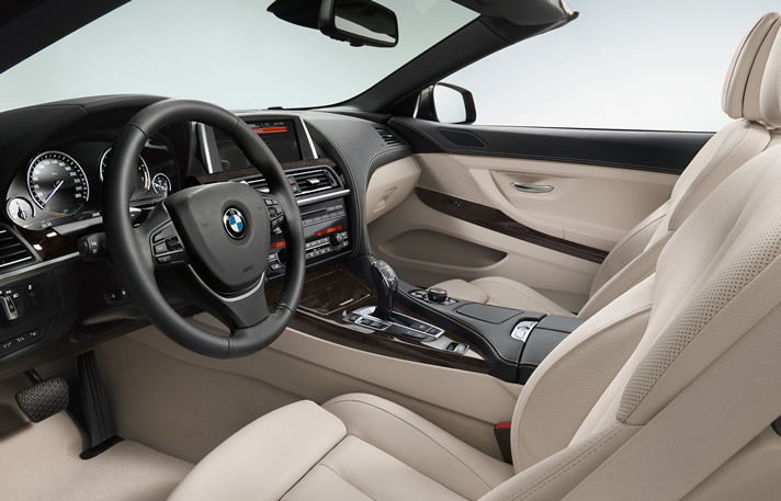 BMW 6 Cab inside